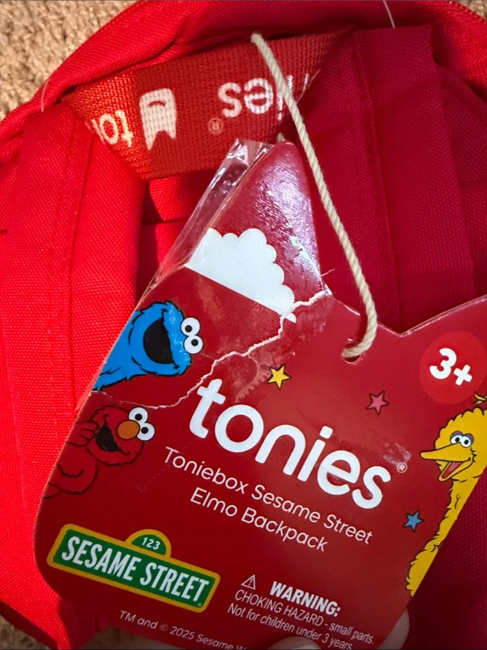 Tonies’ Elmo Plush Kids Backpack -